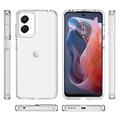 Motorola Moto G Play (2024) Ridsefast Hybrid Cover - Gennemsigtig