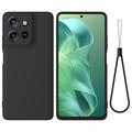 Motorola Moto G Power (2025) Flydende silikone cover med håndrem