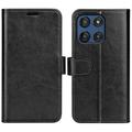 Motorola Moto G Stylus 5G (2025)/Edge 60 Stylus Pung med Magnetisk Lukning - sort