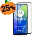 Motorola Moto G04 Skærmbeskyttelse Hærdet Glas - 9H - Full Fit - Sort Kant