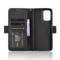 Motorola Moto G05/E15 Pung Cover med Kortholder - Sort