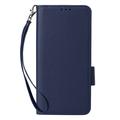 Motorola Moto G05/E15 Pung med Magnetisk Lukning - mørkeblå