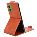 Motorola Moto G06/G06 Power lodret flip-etui med stativ