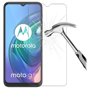 Motorola Moto G10 Skærmbeskyttelse Hærdet Glas - 9H, 0.3mm - Gennemsigtig
