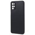 Motorola Moto G22 Anti-Fingeraftryk Mat TPU Cover - Sort