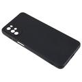 Motorola Moto G22 Anti-Fingeraftryk Mat TPU Cover - Sort