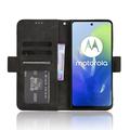 Motorola Moto G24 Power/G04/E14 Pung Cover med Kortholder - Sort