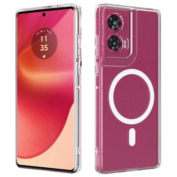 Motorola Moto G24 Power Hybrid Cover - MagSafe Kompatibel - Gennemsigtig