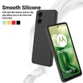 Motorola Moto G24 Power Liquid Silikone Cover med Strop - Sort