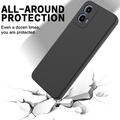 Motorola Moto G34 Liquid Silikone Cover med Strop