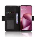 Motorola Moto G37/G37 Power/G47 Kortholder Pung Etui - Sort