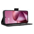 Motorola Moto G37/G37 Power/G47 Kortholder Pung Etui - Sort