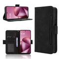 Motorola Moto G37/G37 Power/G47 Kortholder Pung Etui - Sort