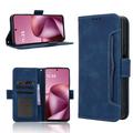 Motorola Moto G37/G37 Power/G47 Kortholder Pung Etui - Blå