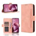 Motorola Moto G37/G37 Power/G47 Kortholder Pung Etui - Pink