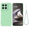Motorola Moto G37/G37 Power/G47 Flydende silikone cover med håndrem