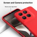 Motorola Moto G37/G37 Power/G47 Flydende silikone cover med håndrem