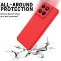 Motorola Moto G37/G37 Power/G47 Flydende silikone cover med håndrem