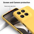 Motorola Moto G37/G37 Power/G47 Flydende silikone cover med håndrem - Gul