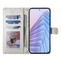 Motorola Moto G37/G47 Luksus Vatteret Pung - Beige