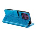 Motorola Moto G37 Power Mandala Etui med Pung med håndledsrem