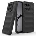 Motorola Moto G37 Power Rugged TPU Cover - Sort