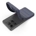 Motorola Moto G37 Power Rugged TPU Cover - Mørkeblå