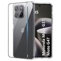 Motorola Moto G37/G47 Saii 2-i-1 TPU Cover & Skærmbeskyttelse Hærdet Glas