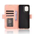 Motorola Moto G55 Kortholder Pung Etui - Pink