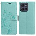 Motorola Moto G56 Butterfly Series Flip Cover med Pung