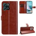 Motorola Moto G67 Power/G57 Power/G57 Pung Etui med Stativ - Brun