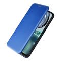 Motorola Moto G62 5G Flip Cover - Karbonfiber