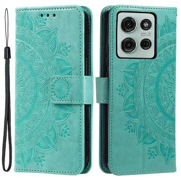 Motorola Moto G75 Mandala Series Etui med Pung
