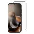Motorola Moto G77 Skærmbeskyttelse Hærdet Glas - Full Fit - 9H - Sort kant