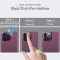 Motorola Moto G77/G67 Imak 2-i-1 HD Kamera Linse Hærdet Glas