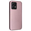 Motorola Moto G84 Flip Cover - Karbonfiber