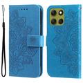 Motorola Moto G86 Mandala Series Etui med Pung - Blå