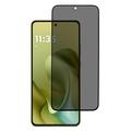 Motorola Moto G86/G86 Power Privacy Full Cover Hærdet Glas Skærmbeskytter - Sort Kant