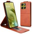 Motorola Moto G86 lodret flip-etui med stativ