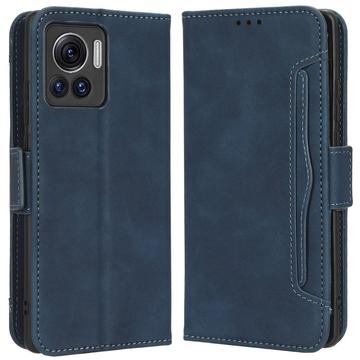 Motorola Moto X30 Pro/Edge 30 Ultra Pung Cover med Kortholder - Blå