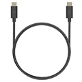 Motorola Premium USB-C til USB-C Kabel SJCX0CCB15 - 1.5m - Sort / Grå