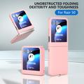Motorola Razr 50 Plastik Cover - Pink