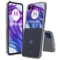 Motorola Razr 50 Ultra Ridsefast Hybrid Cover - Gennemsigtig