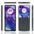 Motorola Razr 60 Ultra Ridsefast Hybrid Cover - Gennemsigtig