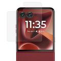 Motorola Razr 70 Ultra Skærmbeskyttelse Hærdet Glas - 9H - Case Friendly - Gennemsigtig