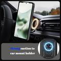 Motorola Razr Fold Roterende Ring Hybrid Cover med Kameraskjold - Sort