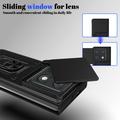 Motorola Razr Fold Roterende Ring Hybrid Cover med Kameraskjold - Sort