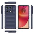 Motorola Signature Rugged TPU Cover - Mørkeblå