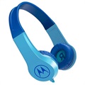 Motorola Squads 200 Over-Ear Børn Hovedtelefoner - 3.5mm AUX - Blå
