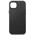 Mujjo Full Læder iPhone 14 Plus Cover med Kortholder